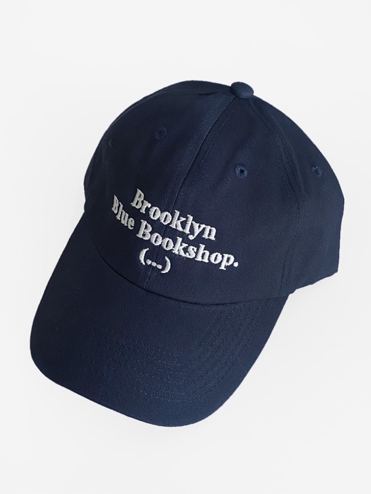 Brooklyn Blue Bookshop Ball Cap (Midnight Blue)