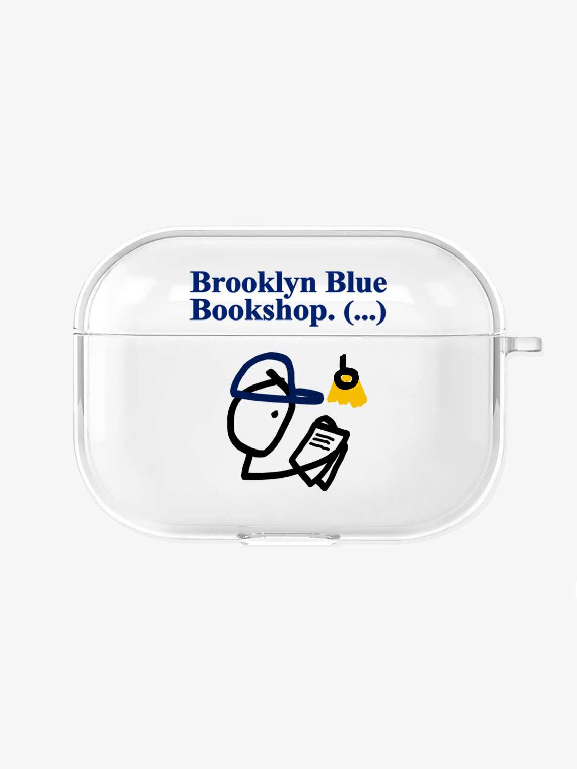 Brooklyn Blue Bookshop Airpods Case (for 1,2,3, pro, pro2)